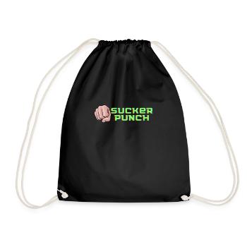 Sucker Punch - Turnbeutel - Schwarz - Vorne