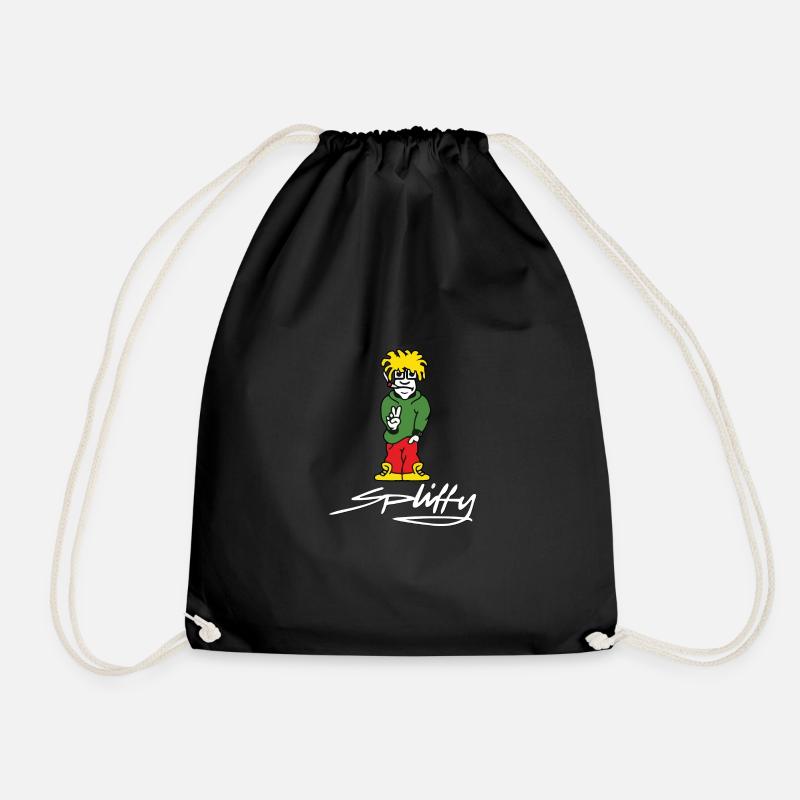 Spliffy - Drawstring Bag - black