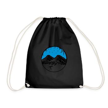 Ciel étoilé - Sac de sport léger - noir - Devant