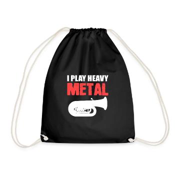 Les musiciens de heavy metal jouent du poison - Sac de sport léger - noir - Devant