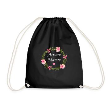 Arrière mamie - Sac de sport léger - noir - Devant