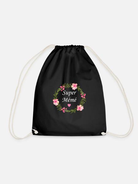 Super mémé - Sac de sport léger - noir