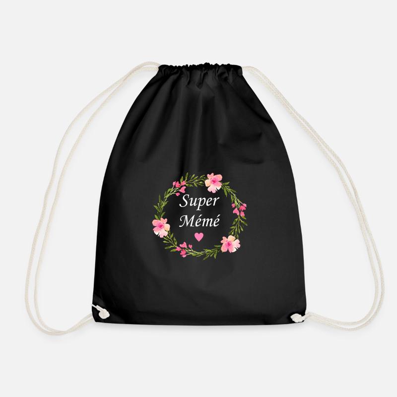 Super mémé - Sac de sport léger - noir