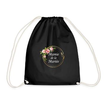mamie de la mariée - Sac de sport léger - noir - Devant