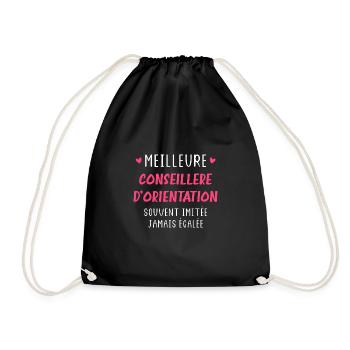 Meilleure conseillère d'orientation - Sac de sport léger - noir - Devant
