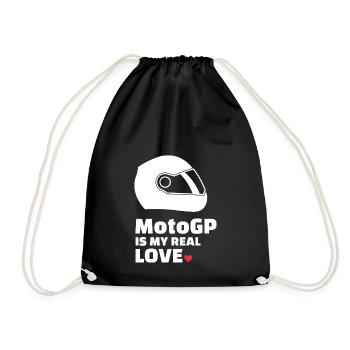 J’adore le Motogp - Sac de sport léger - noir - Devant
