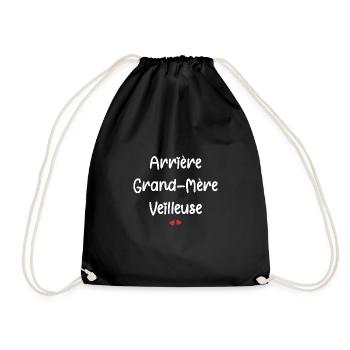 Arrière Grand MèreVeilleuse - Sac de sport léger - noir - Devant