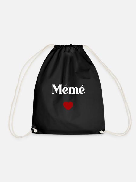 mémé - Sac de sport léger - noir