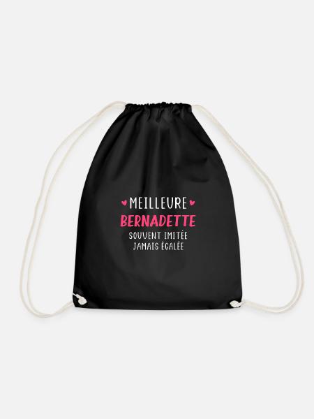 Meilleure Bernadette souvent imitée jamais égalée - Sac de sport léger - noir