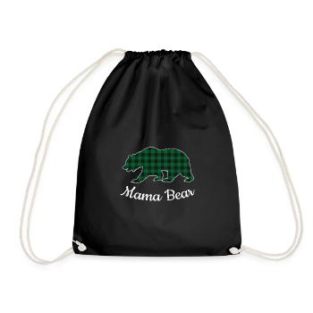 Mama Bear - Turnbeutel - Schwarz - Vorne