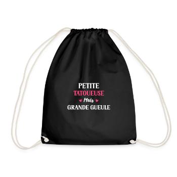 tatoueuse - Sac de sport léger - noir - Devant