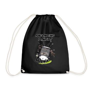 Ragondins Power ! - Sac de sport léger - noir - Devant