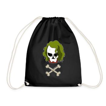 jokerclown - Turnbeutel - Schwarz - Vorne