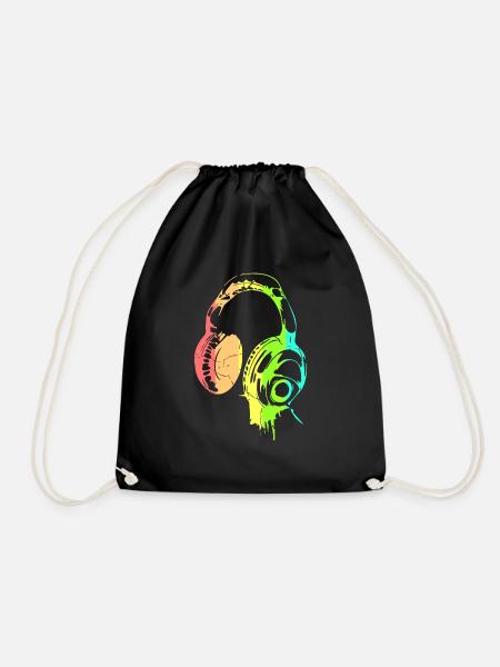 Love Music - Turnbeutel - Schwarz