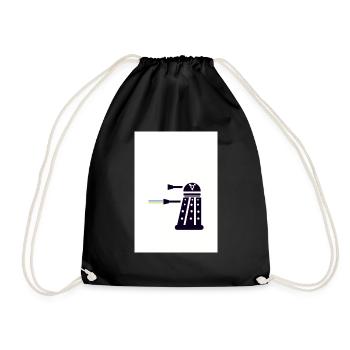 Dr. Sci Fi Robot Pride - Drawstring Bag - black - Front