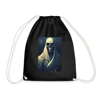 Mort de la faucheuse d’Halloween - Sac de sport léger - noir - Devant