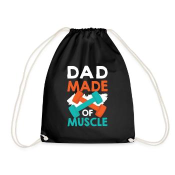 Fitness Papa Gym - Sac de sport léger - noir - Devant