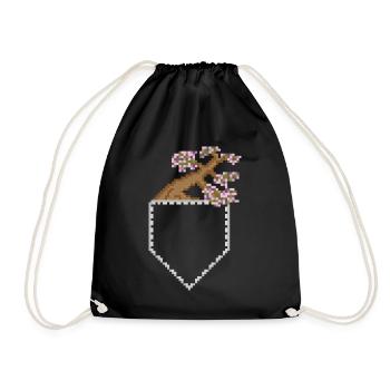 BONSAI2 DE POCHE - Sac de sport léger - noir - Devant