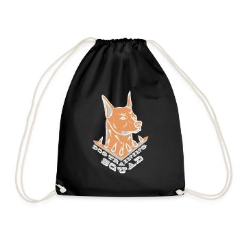 Entraînement de chiens Funny Saying Dog Trainer - Sac de sport léger - noir - Devant