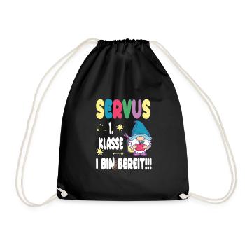 Design amusant pour la rentrée bavaroise - Sac de sport léger - noir - Devant