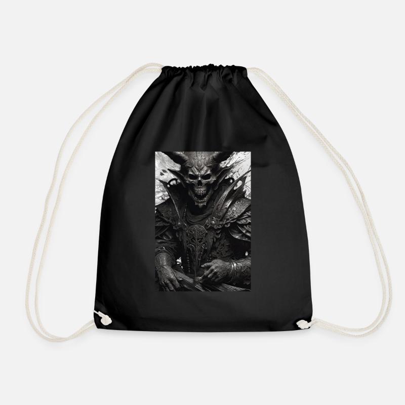 Démon - Sac de sport léger - noir
