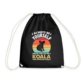 Koala - Sac de sport léger - noir - Devant