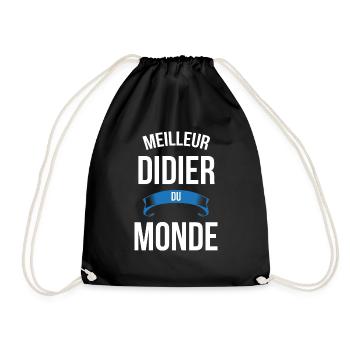 Meilleur Didier du monde homme - Sac de sport léger - noir - Devant