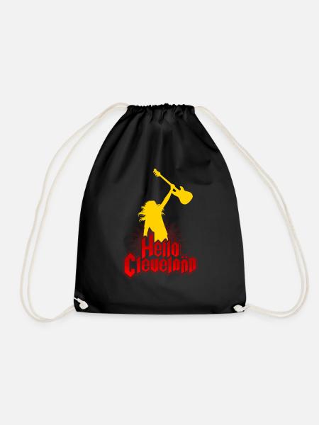 Hello Cleveland! Spinal Tap Tribute (multicolored) - Drawstring Bag - black