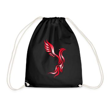 Phoenix Fantasy Magic Gift Wizard - Sac de sport léger - noir - Devant