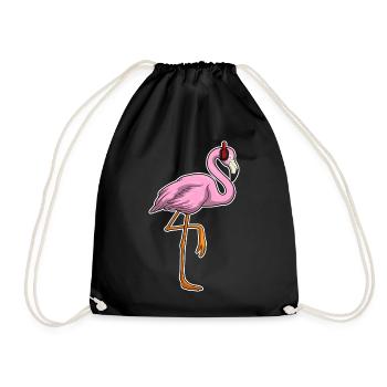Flamingo Musique casque - Sac de sport léger - noir - Devant