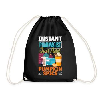 Pharmacist Pharmaceutical Technical - Drawstring Bag - black - Front