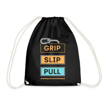 Grip Slip Pullover aus Pastel - Turnbeutel - Schwarz - Vorne
