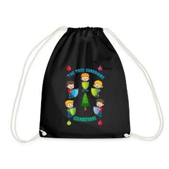 Les gardiens des arbres - Sac de sport léger - noir - Devant