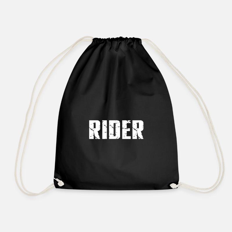 RIDER - Turnbeutel - Schwarz