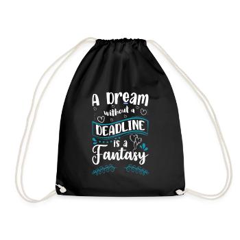 Fairy Children Magic Flower Fairy - Drawstring Bag - black - Front