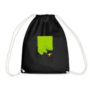 Magic lamp - Drawstring Bag - black - Front
