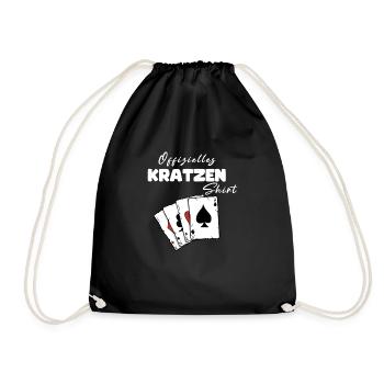 Scratch Official Shirt - Drawstring Bag - black - Front