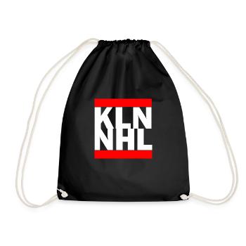 Köln Niehl Cologne - Turnbeutel - Schwarz - Vorne