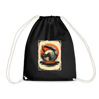 Charpentier Chambres de charpentier Craftsman Bois - Sac de sport léger - noir - Devant
