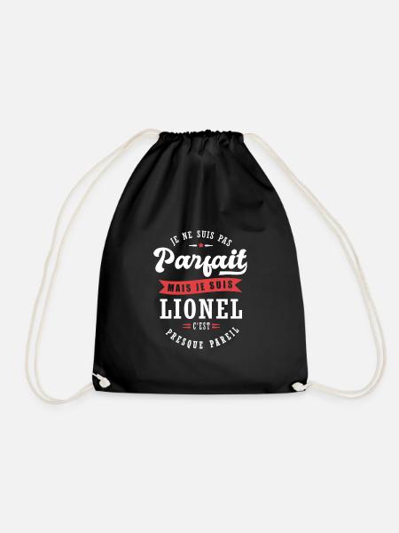 Lionel Parfait Cadeau prenom lionel - Sac de sport léger - noir