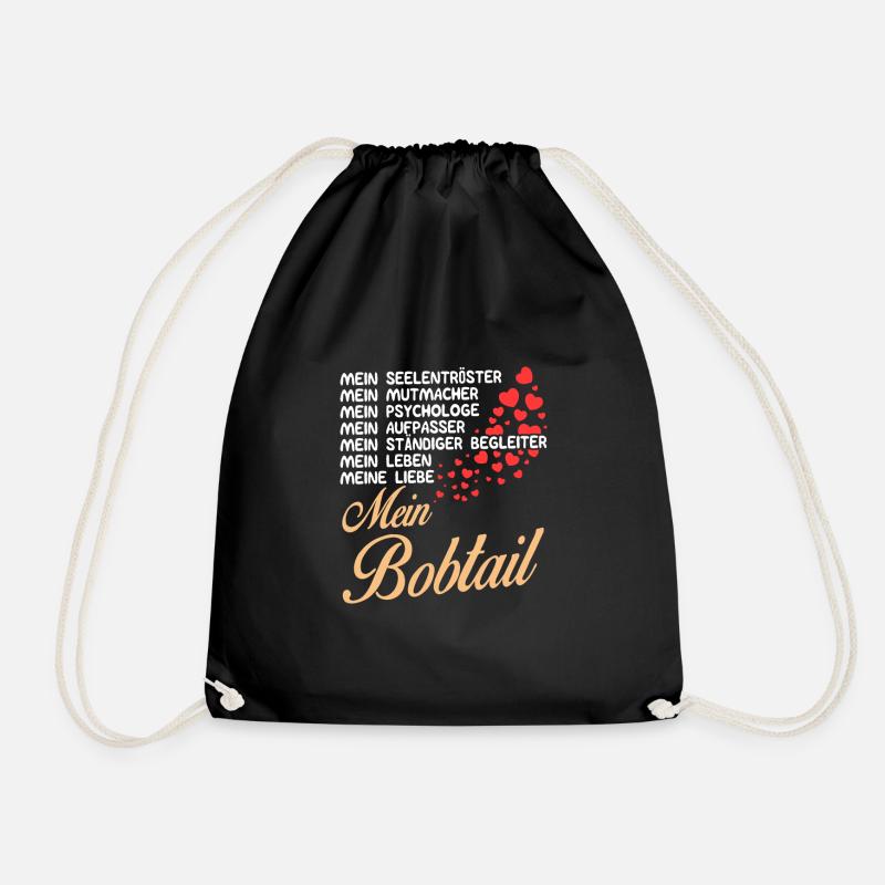 Bobtail - Mein - Turnbeutel - Schwarz