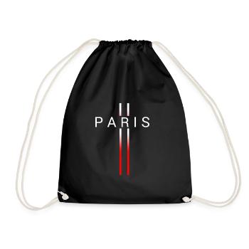 Paris - Sac de sport léger - noir - Devant