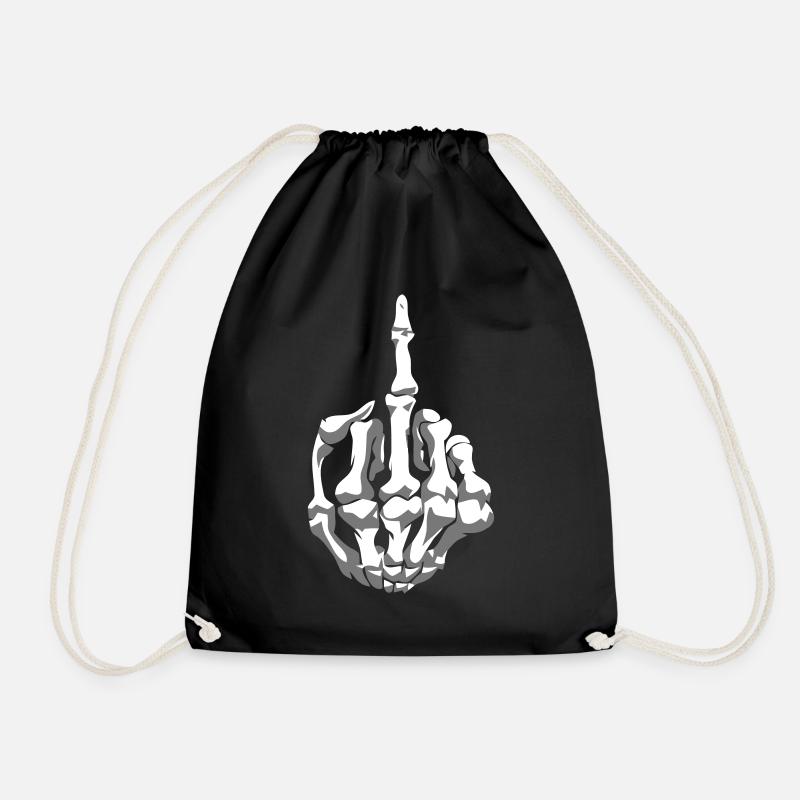 OS DE DOIGT DU MILIEU - Sac de sport léger - noir