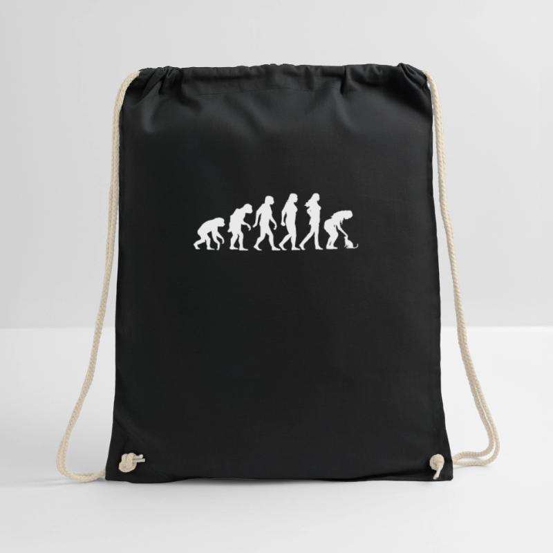 Cats Kittens Evolution TShirt Drawstring Bag