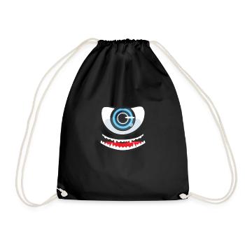T-shirt Costume Monstre Pour Enfants - Sac de sport léger - noir - Devant