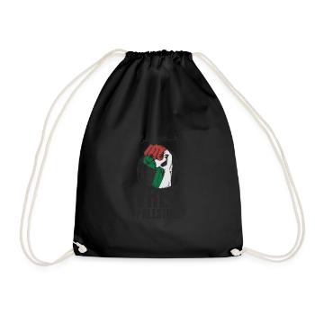 Mouvement de la Palestine libre - Sac de sport léger - noir - Devant