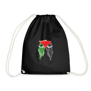 Free Palestine Freedom - Drawstring Bag - black - Front