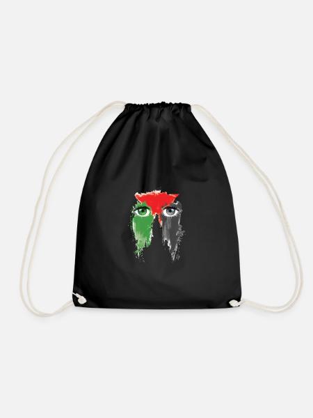 Free Palestine Freedom - Turnbeutel - Schwarz