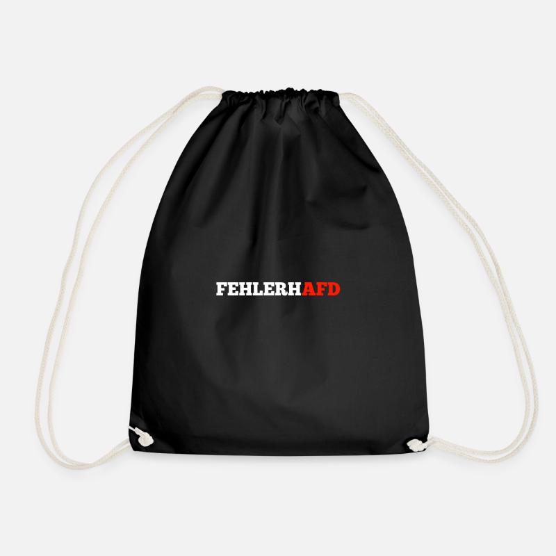 fehlerhafd - Turnbeutel - Schwarz