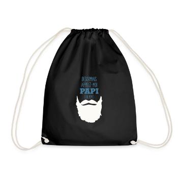 Appelez Moi Papi Idée Cadeau Annonce Grossesse - Sac de sport léger - noir - Devant